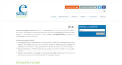 Desktop Screenshot of esante-ca.fr